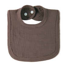 Load image into Gallery viewer, Soft Pure Cotton Baby Bib, Breathable Gauze Bib for Infants, Comfortable U Shaped Neck Cover
