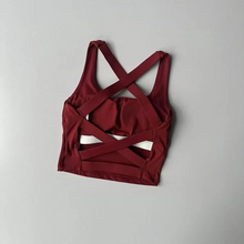 Load image into Gallery viewer, Seamless Sports Bra for Women Push Up Yoga and Running Top
