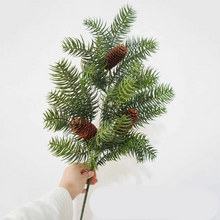 Load image into Gallery viewer, Artificial Cypress Branch with Pine Needle Leaves for Holiday and Everyday Decor
