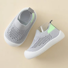 Load image into Gallery viewer, Breathable Slip-On Knit Sneakers for Toddlers and Kids
