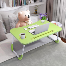Load image into Gallery viewer, Portable Folding Laptop Table with USB Light, Fan, and Cup Holder - 15.75" x 23.62"
