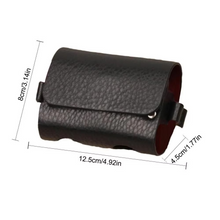 Load image into Gallery viewer, PU Leather Golf Ball Waist Pouch Outdoor Storage Case with Clip
