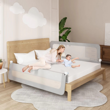 Load image into Gallery viewer, Adjustable Baby Crib Bed Guardrail Fence for Safe Sleep
