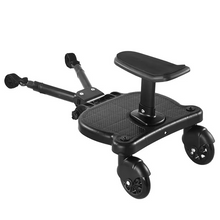 Load image into Gallery viewer, Twin Stroller Ride Along Standing Board with Detachable Seat
