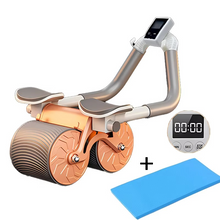Load image into Gallery viewer, Ultimate Home Gym Ab Roller with Auto-Rebound
