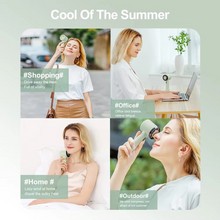 Load image into Gallery viewer, Portable Rechargeable Camping Fan with 2200mAh Battery and 3 Speed Settings
