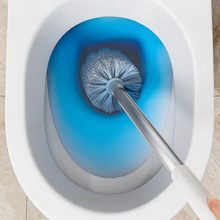 Load image into Gallery viewer, Wall-Mounted Flexi-Handle Toilet Brush with Modern Holder
