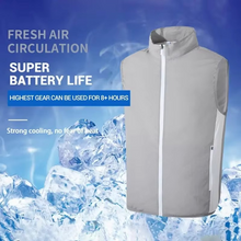Load image into Gallery viewer, Portable Cooling Fan Vest with USB Rechargeable Airflow System for Men and Women
