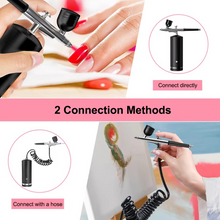 Load image into Gallery viewer, High-Pressure Portable Nano Airbrush - Electric Oxygen Spray Gun for Beauty, Art &amp; Crafts
