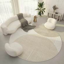 Load image into Gallery viewer, Simple Cream Crystal Velvet Floor Mat for Bathroom, Kitchen and Living Spaces
