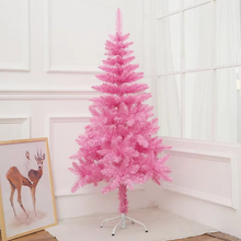 Load image into Gallery viewer, Pink Artificial Christmas Pine Tree Decoration for Tabletop or Floor Display
