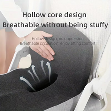 Load image into Gallery viewer, Ergonomic Seat Cushion with Backrest for Office and Home Chairs, Soft Support for Hip and Lower Back Comfort
