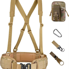 Load image into Gallery viewer, Tactical Quick Release Nylon Belt with Metal Buckle for Outdoor Sports
