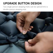Load image into Gallery viewer, Inflatable Camping Sleeping Pad with Built-in Pillow Self-Inflating Air Cushion for Hiking and Outdoor Travel
