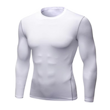 Load image into Gallery viewer, Men's Compression Long Sleeve Training Shirt for Running and Gym

