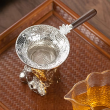 Load image into Gallery viewer, Stainless Steel Mesh Tea Strainer, Fine Filter Sieve for Loose Leaf Tea
