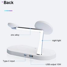 Load image into Gallery viewer, Magnetic 3 in 1 Wireless Charging Station - Fast Charger for iPhone, Apple Watch &amp; AirPods
