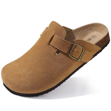 Load image into Gallery viewer, Stylish Unisex Slip-On Clogs with Cushioned Cork Footbed
