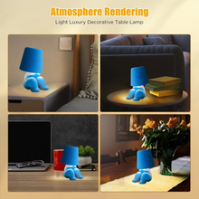 Load image into Gallery viewer, Creative Shy Boy Table Lamp for Kids Bedroom and Bedside Décor
