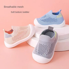 Load image into Gallery viewer, Breathable Slip-On Knit Sneakers for Toddlers and Kids

