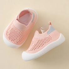 Load image into Gallery viewer, Breathable Slip-On Knit Sneakers for Toddlers and Kids
