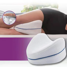 Load image into Gallery viewer, White Replacement Pillowcases for Leg Contour Pillows, Soft Washable Zipper Covers, 2 Pack

