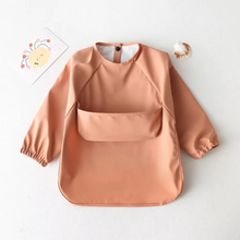 Load image into Gallery viewer, Waterproof Long Sleeve Toddler Art &amp; Feeding Smock
