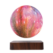 Load image into Gallery viewer, Floating 3D Printed Galaxy Lamp with Magnetic Levitation Base – 5.5 Inch
