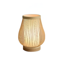 Load image into Gallery viewer, Zen-Inspired Bamboo Table Lamp for Bedroom and Living Room
