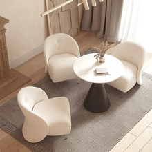 Load image into Gallery viewer, Modern Nordic Fabric Leisure Chair for Living Room, Bedroom, or Salon

