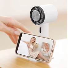 Load image into Gallery viewer, Portable Rechargeable Camping Fan with 2200mAh Battery and 3 Speed Settings
