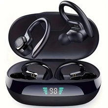 Load image into Gallery viewer, SP16 True Wireless Earbuds with Ear Hooks, Waterproof Sports Headphones with Mic and HiFi Stereo Sound
