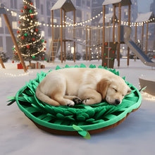 Load image into Gallery viewer, Slow Feeder Snuffle Mat for Dogs, Anti Gulping Plush Feeding Mat
