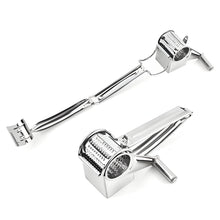 Load image into Gallery viewer, Rotating Stainless Steel Cheese Grater for Effortless Kitchen Preparation
