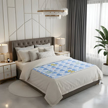 Load image into Gallery viewer, Travel Mattress Protector with Four-Layer Washable Waterproof Shield
