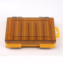 Load image into Gallery viewer, Double Sided Waterproof Fishing Tackle Box with U-Shaped Storage and Transparent Design
