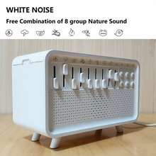 Load image into Gallery viewer, 3-in-1 Bluetooth Speaker with White Noise, Night Light, and Humidifier
