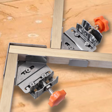Load image into Gallery viewer, Precision 90° Stainless Steel Corner Clamp for Woodworking
