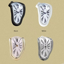 Load image into Gallery viewer, Surreal Melting Wall Clock – Distorted Dali-Inspired Timepiece for Home &amp; Garden
