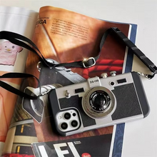 Load image into Gallery viewer, 3D Retro Camera Crossbody Phone Case With Lanyard

