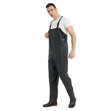 Load image into Gallery viewer, Waterproof PVC Chest Waders with Boots for Fishing and Hunting - Anti-Slip, Durable, Unisex
