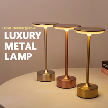 Load image into Gallery viewer, USB Rechargeable LED Touch Sensor Table Lamp
