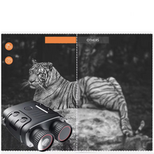 Load image into Gallery viewer, Advanced Night Vision Binoculars with 1080P HD Video, 5x Digital Zoom, and Long-Range Viewing
