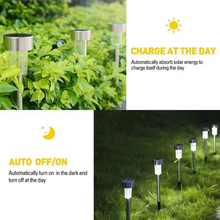 Load image into Gallery viewer, Solar-Powered Fairy Light 10-Piece Set for Outdoor Landscaping
