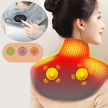 Load image into Gallery viewer, Electric Heating Neck and Shoulder Massager with Adjustable Vibration

