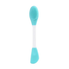 Load image into Gallery viewer, Double Head Silicone Face Mask Brush and Facial Pore Cleaner

