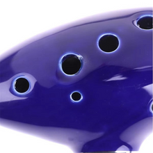 Load image into Gallery viewer, Ceramic Alto C Ocarina Musical Instrument with Song Book and Carry Bag
