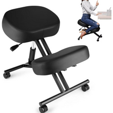Load image into Gallery viewer, Classic Kneeling Chair – Ergonomic Posture Support with Adjustable Height
