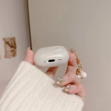Load image into Gallery viewer, Dreamy Pearl Shell AirPods Pro Case with Keychain
