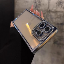 Load image into Gallery viewer, Diamond Rhinestone Luxury iPhone Case
